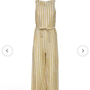 Rachel Zoe linen Jumpsuit